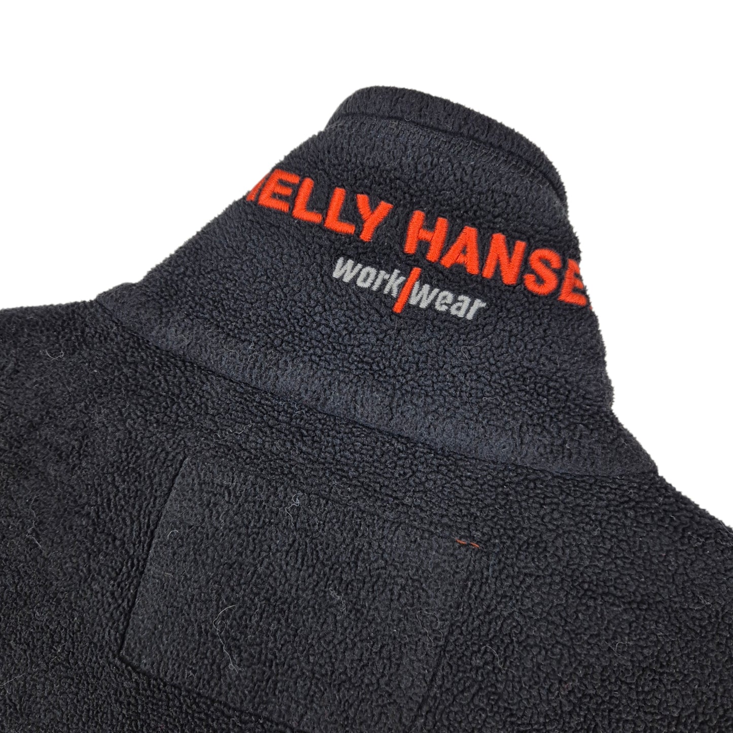 Helly Hansen Workwear Black Fleece Zip Jumper Size M
