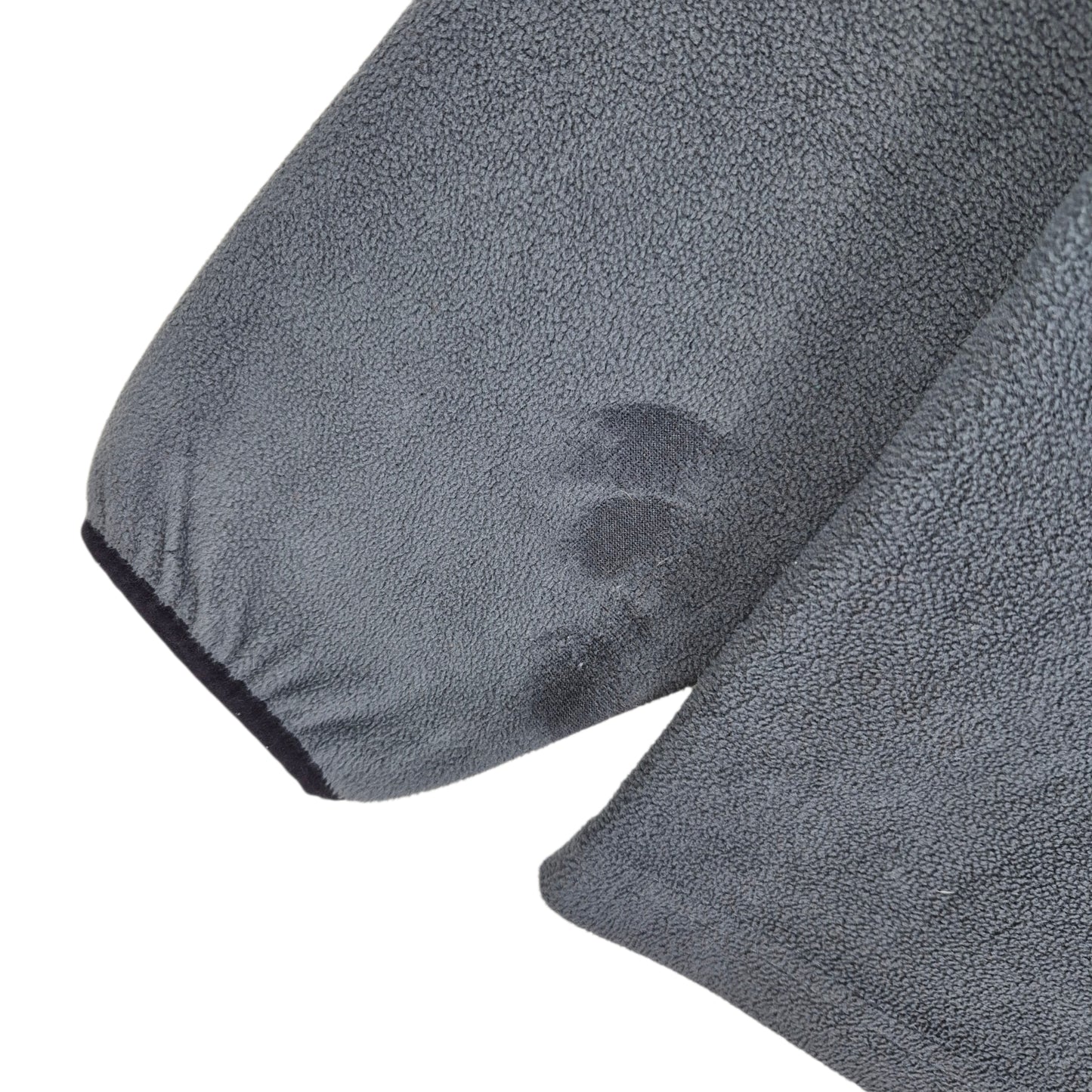 Starter Grey Quarter Zip Fleece Jumper Size M