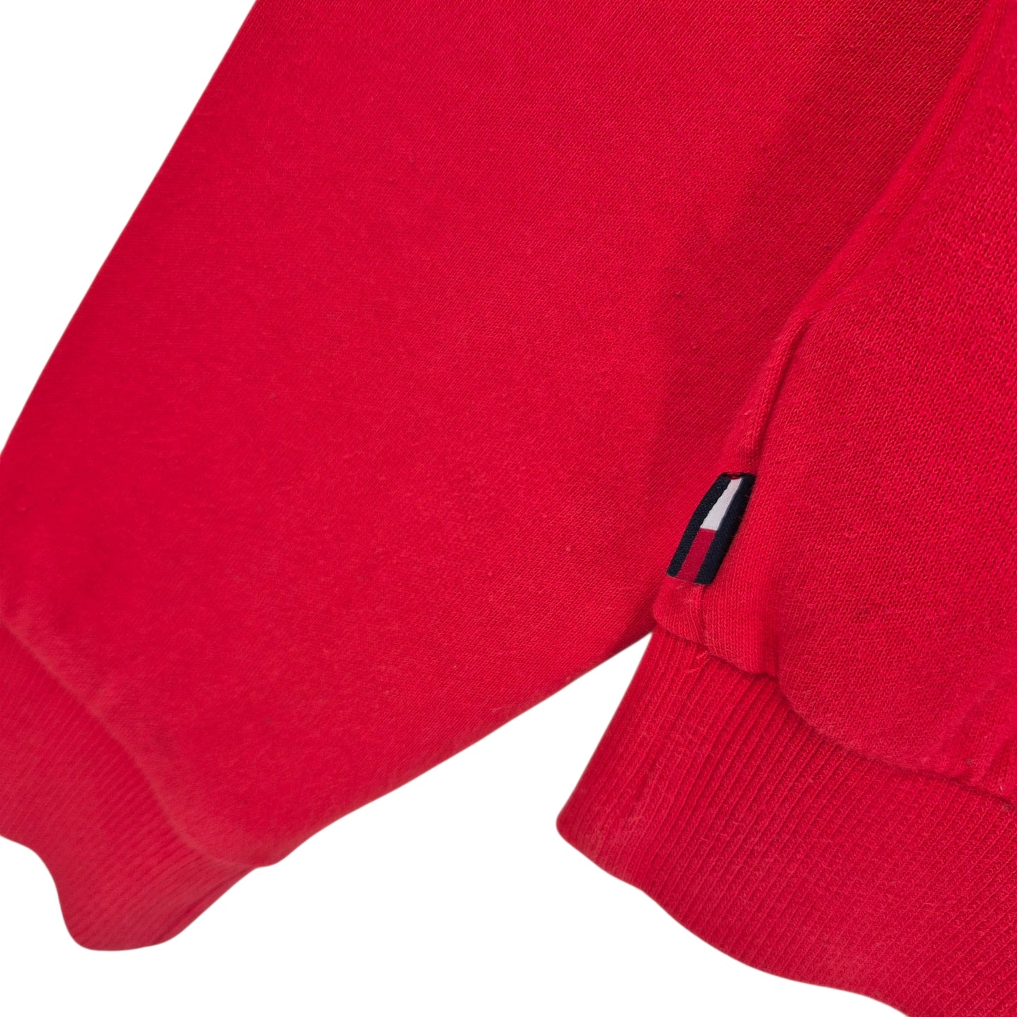 Tommy Hilfiger Womens Red Crewneck Sweater Size S