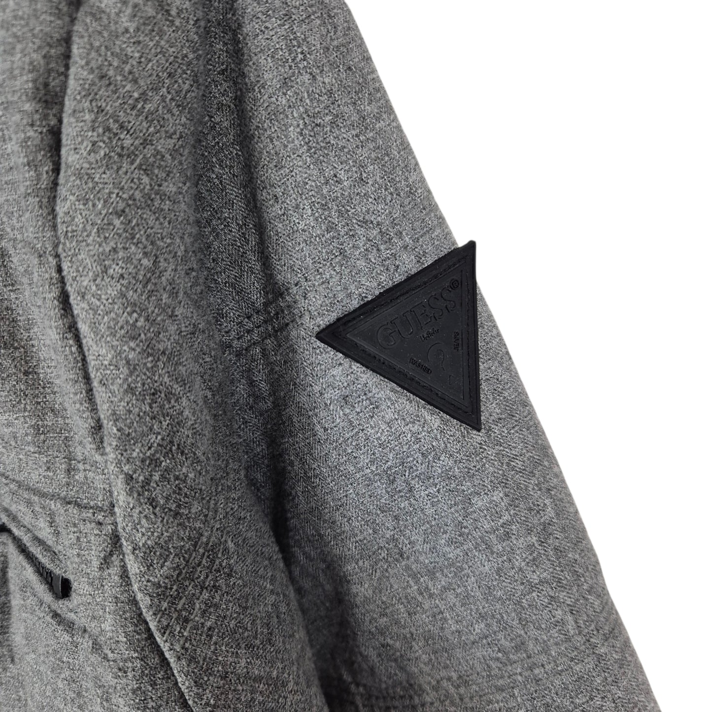 Guess Grey Quilted Jacket Size S