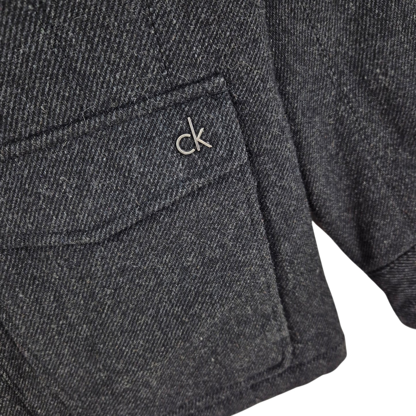 Calvin Klein Dark Grey Heavy Jacket Size S
