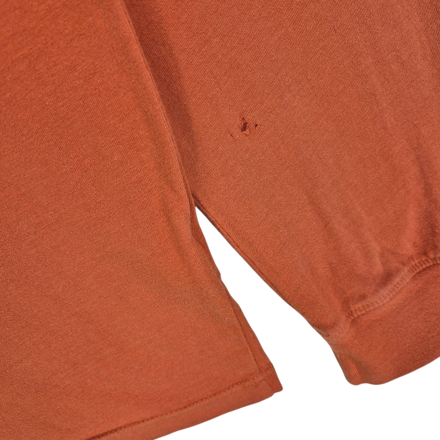 The North Face Orange Long Sleeve Tee Shirt Size L