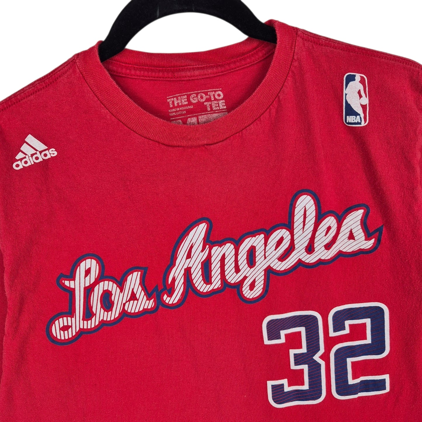 Adidas NBA LA Clippers Red Griffin 32 Tee Shirt Size M