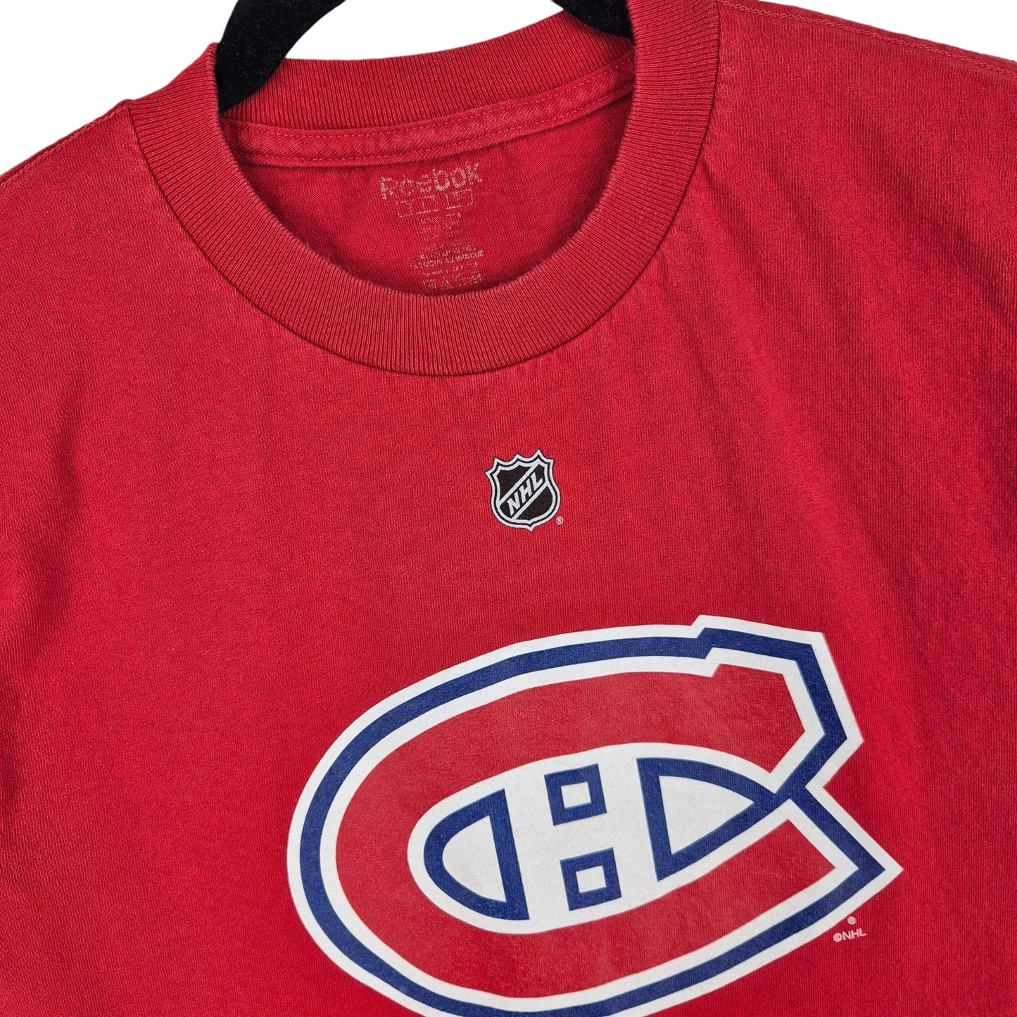 Reebok NHL Montreal Canadiens Red Vanek 20 Tee Shirt Size S