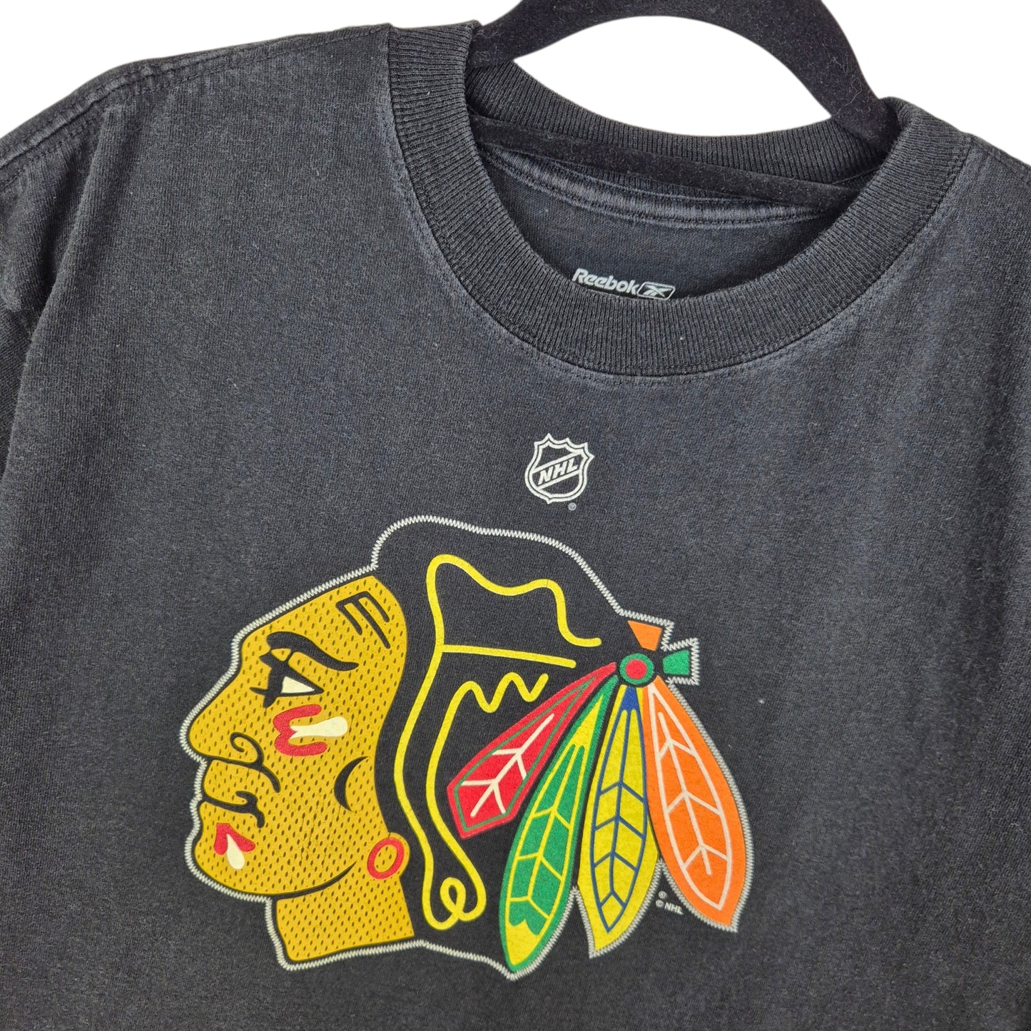 Vintage Reebok NHL Chicago Blackhawks Kane 88 Tee Shirt Size M