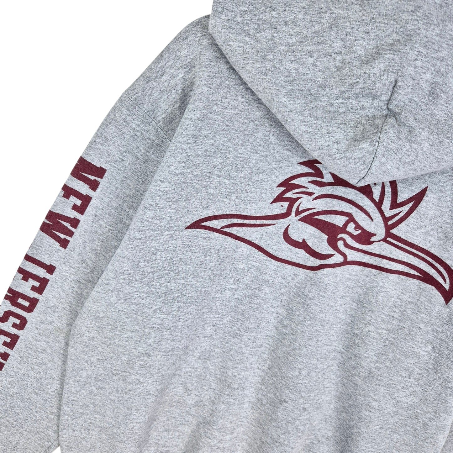Champion Ramapo College New Jersey Light Grey Hoodie Size M