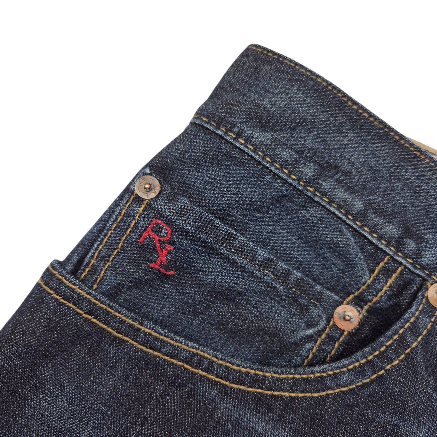Polo Ralph Lauren Dark Blue Crop Denim W44