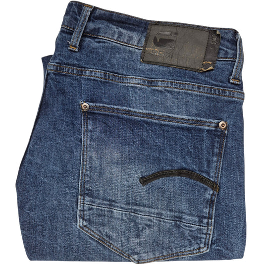 G Star Raw Jeans Blue Revend Straight Leg Denim W38