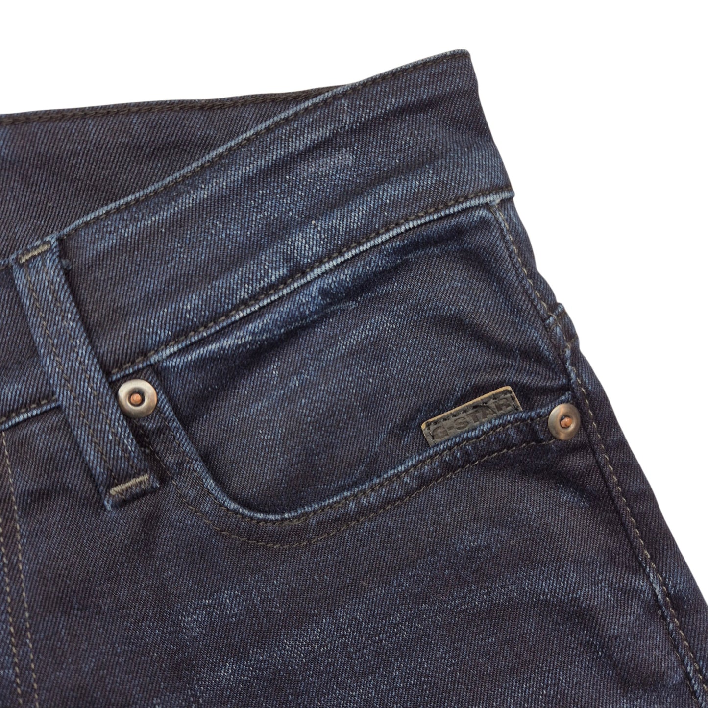 G Star Raw Jeans Dark Blue Revend Super Slim Denim W28