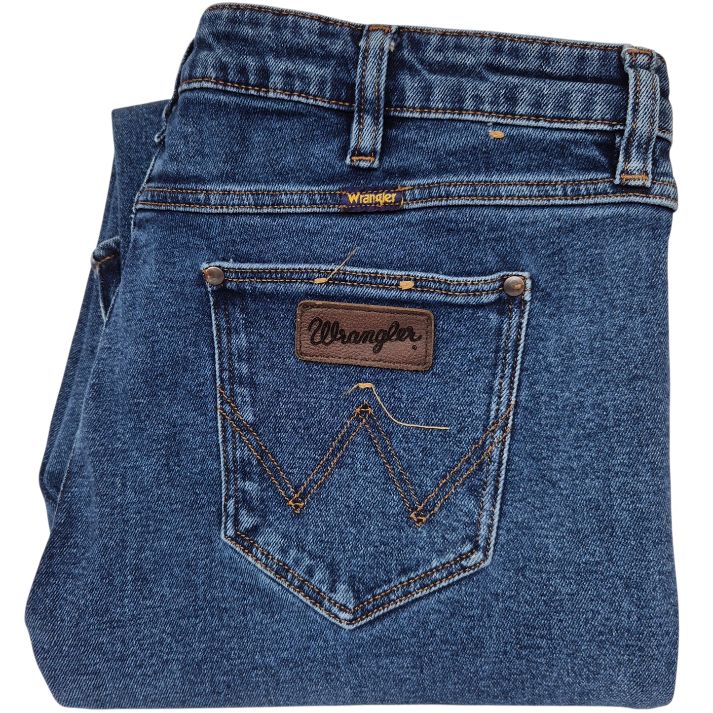 Wrangler Jeans Womens Blue Heavy Mid Bootcut Denim W36