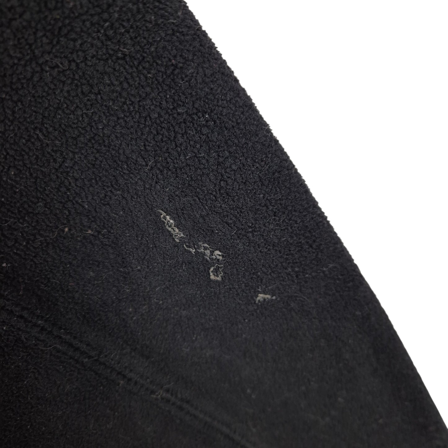 Timberland Black Fleece Zip Jumper Size M