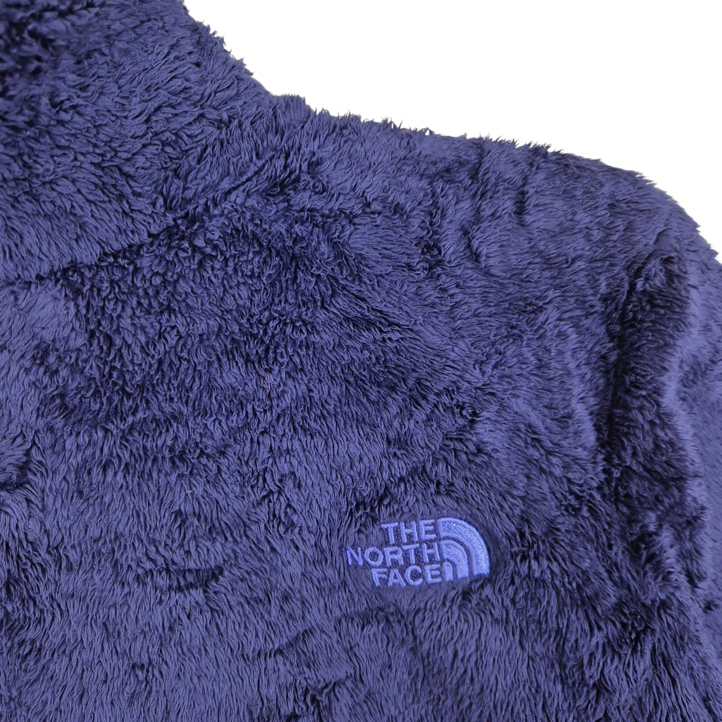 The North Face Womens Purple Mink Fleece Zip Jumper Size S