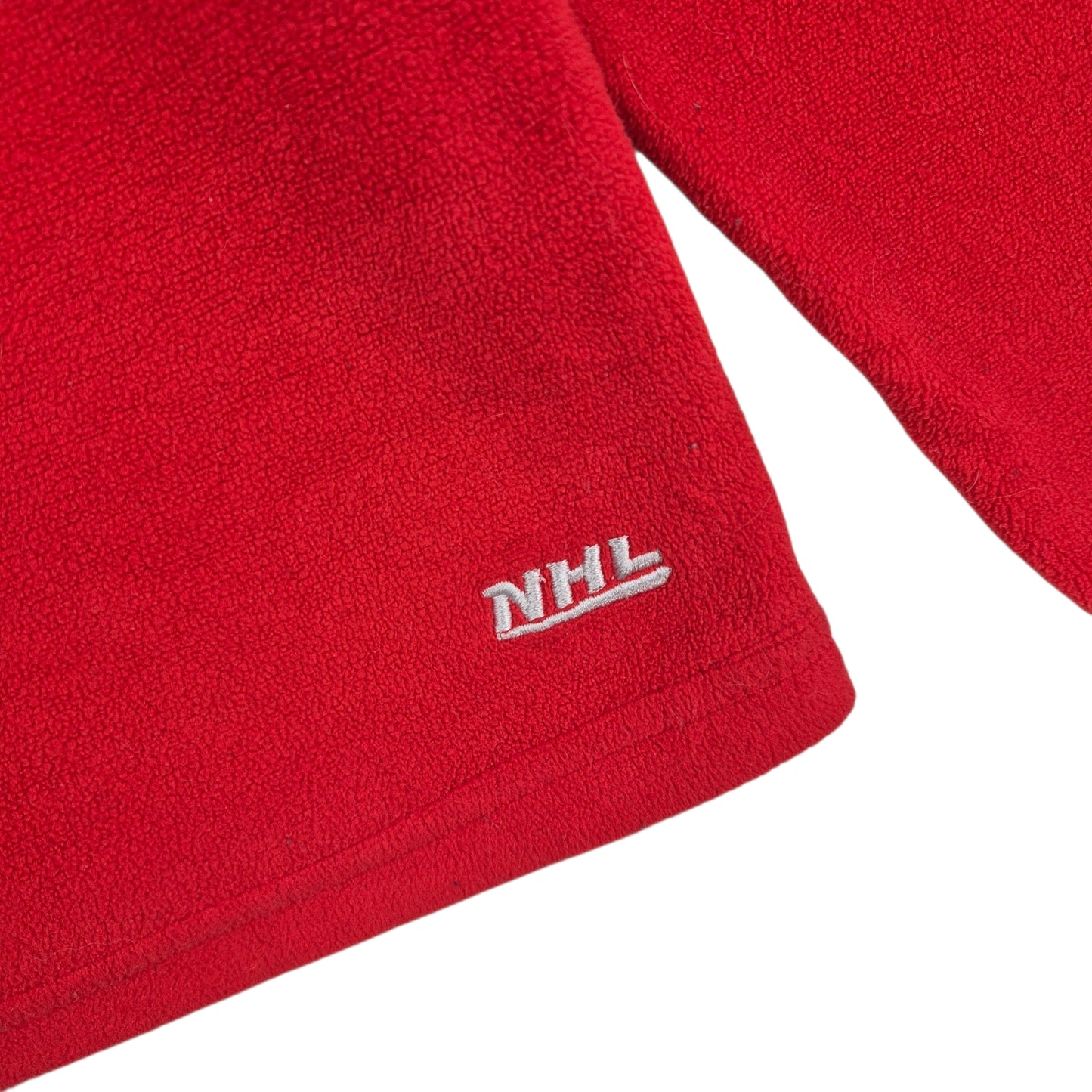 NHL Ottawa Senators Red Quarter Zip Fleece Jumper Size S