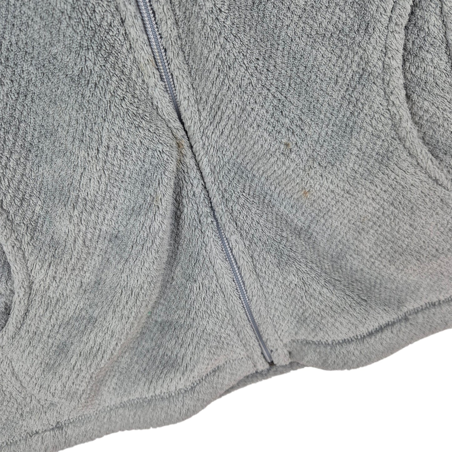 Patagonia Womens Grey Fleece Zip Jumper Size M