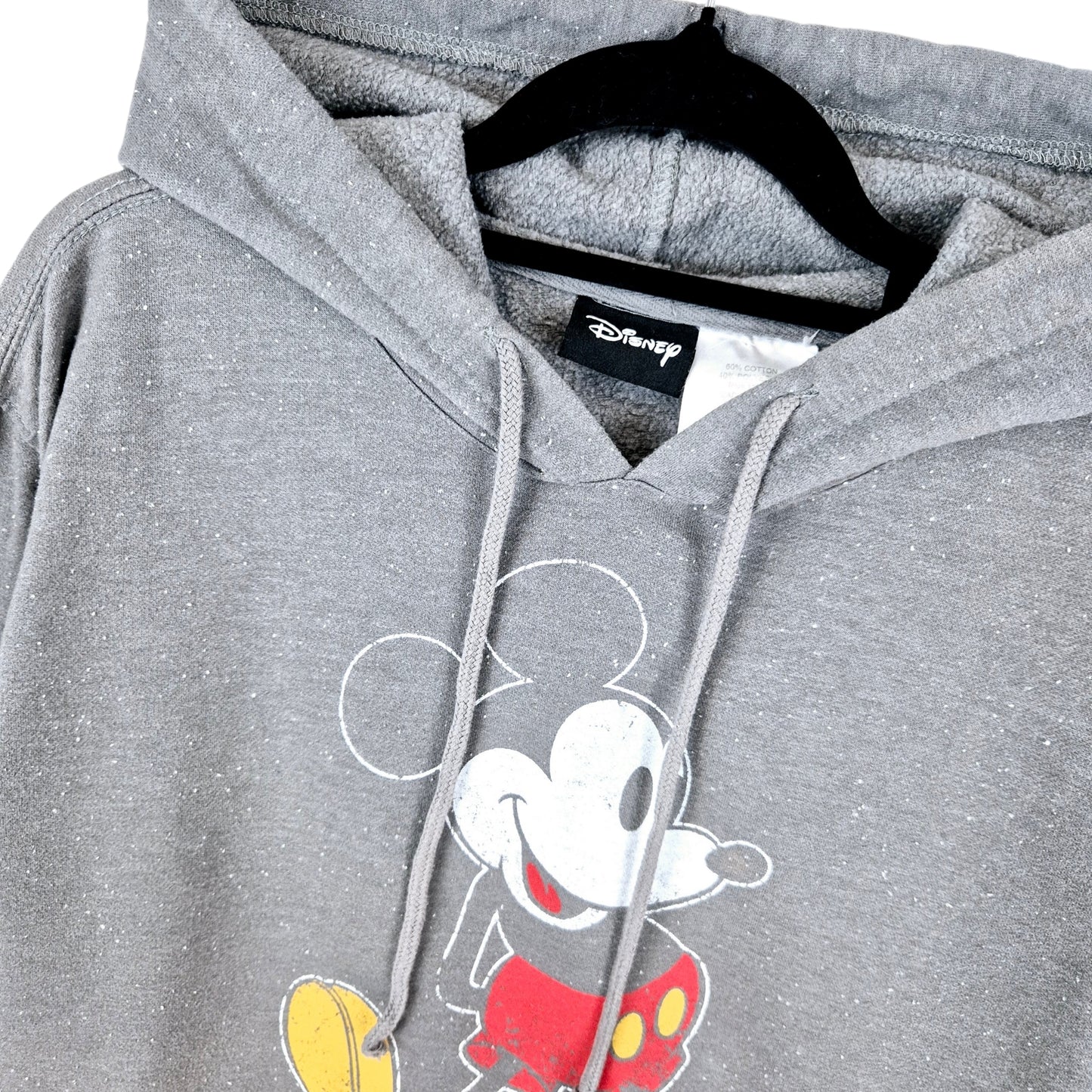 Disney Mickey Mouse Grey Hoodie Size L