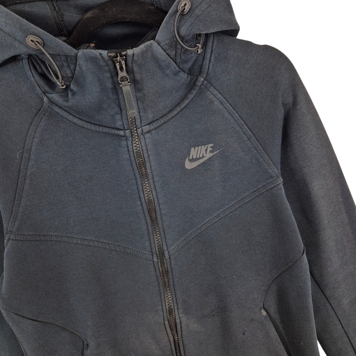 Nike Tech Womens Black Zip Hoodie Size S