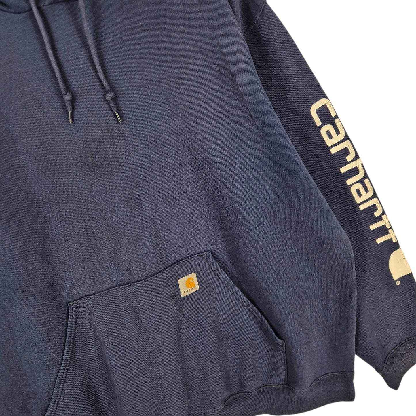 Carhartt Dark Blue Heavy Hoodie Size 2XL