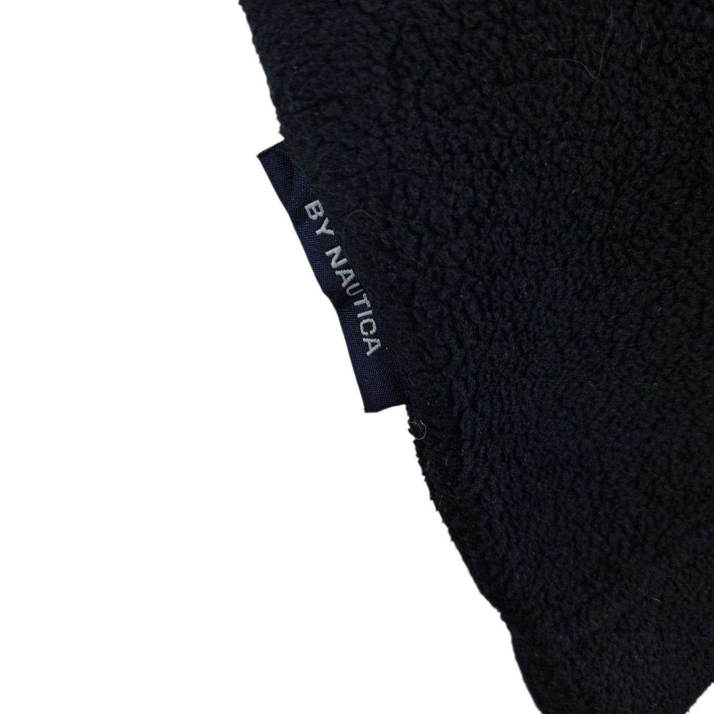 Vintage Nautica Black Fleece Vest Size S