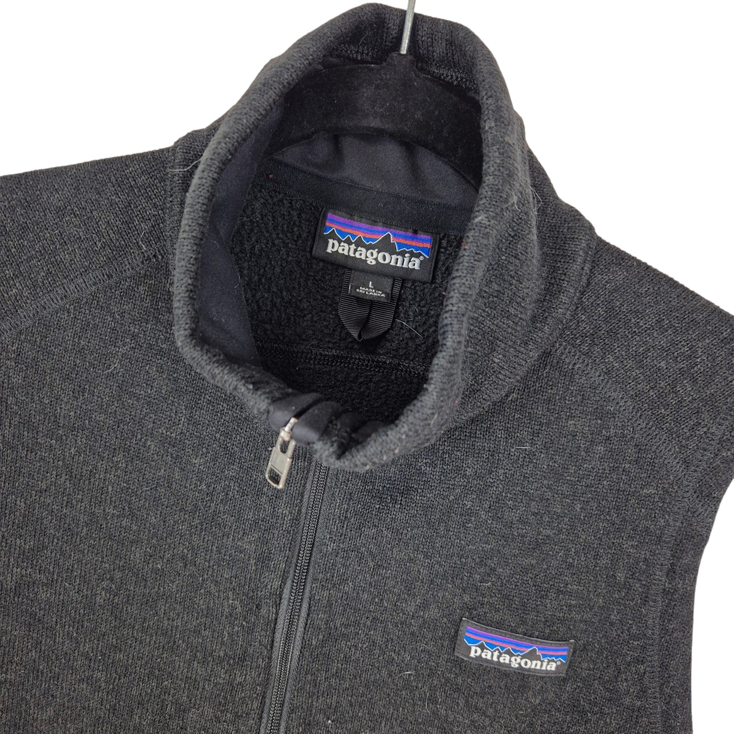 Patagonia Black Fleece Zip Jumper Size L