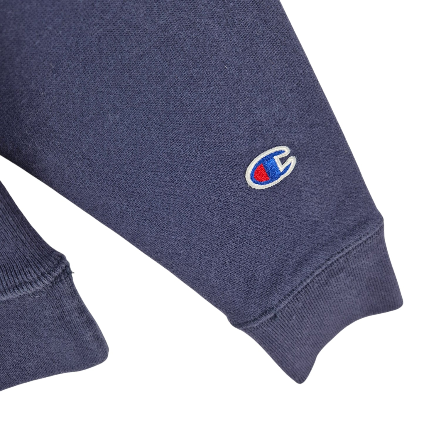 Champion Reverse Weave Womens Dark Blue Embroidered Sweater Size S