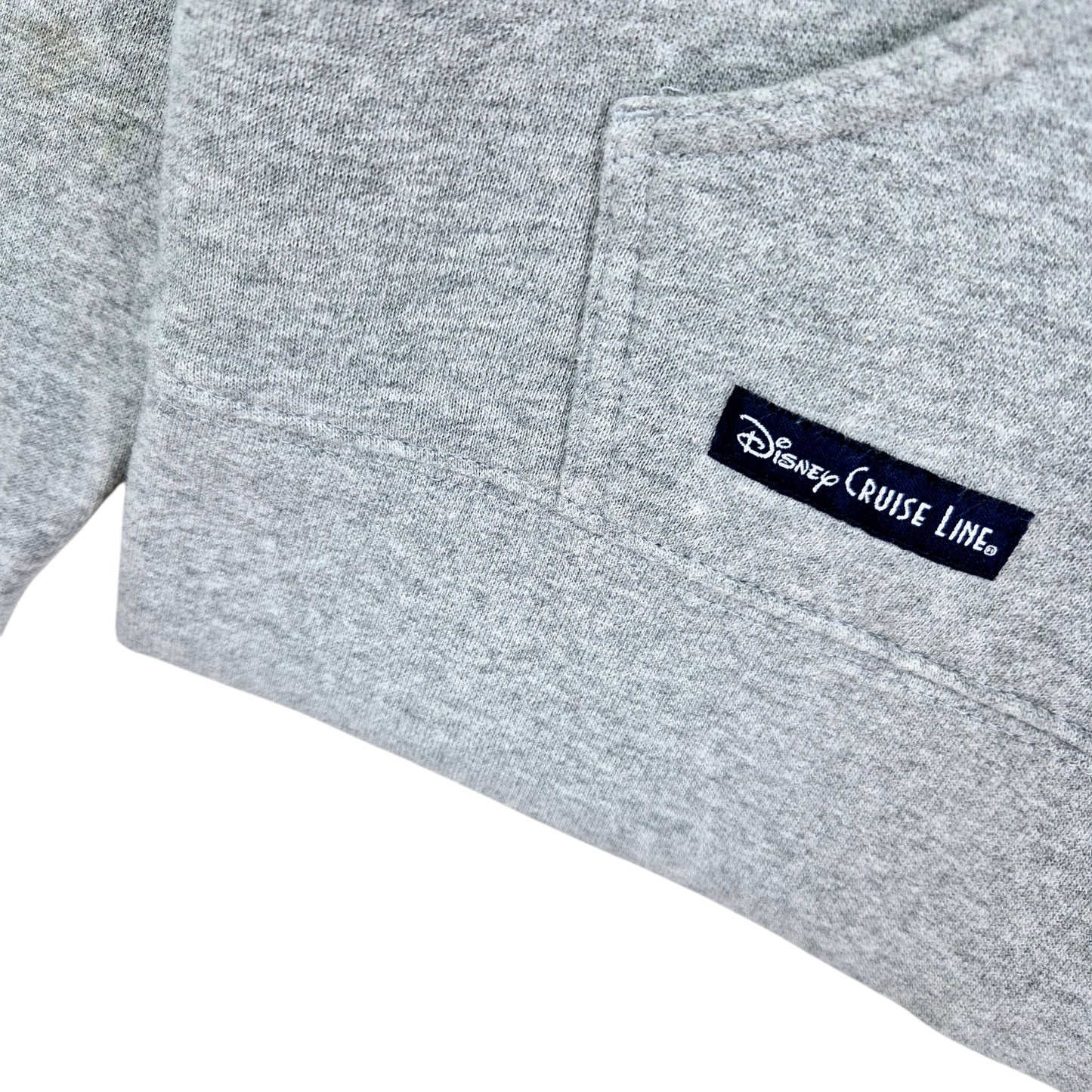Disney Cruise Line Grey Zip Hoodie Size M
