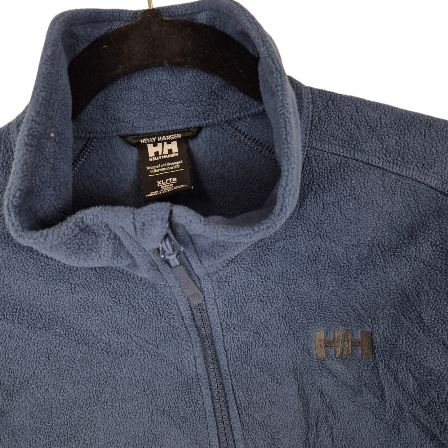 Helly Hansen Steel Blue Fleece Zip Jumper Size XL