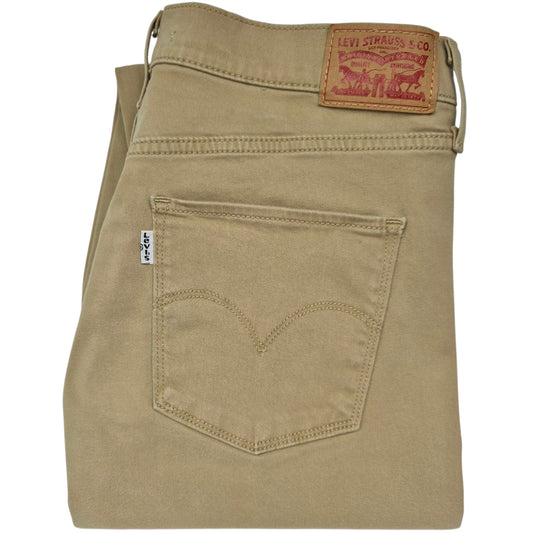 Levis 311 Jeans Womens Light Brown Shaping Skinny Denim W30