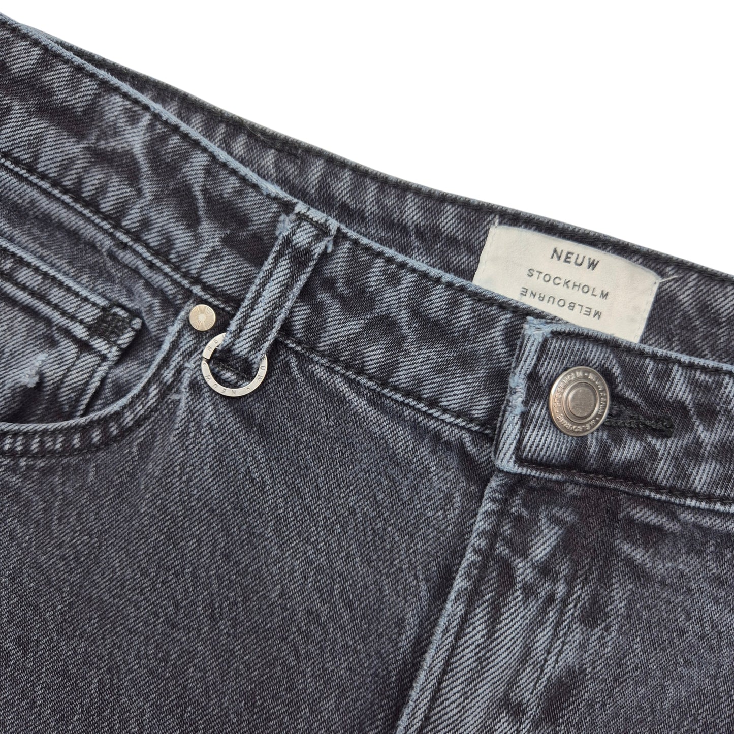 NEUW Jeans Black Heavy Bootcut Denim W30