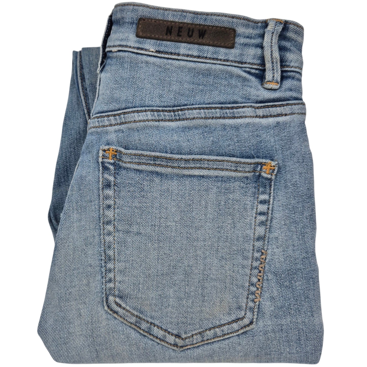 NEUW Jeans Womens Light Blue Marilyn Skinny Stretch Denim W25