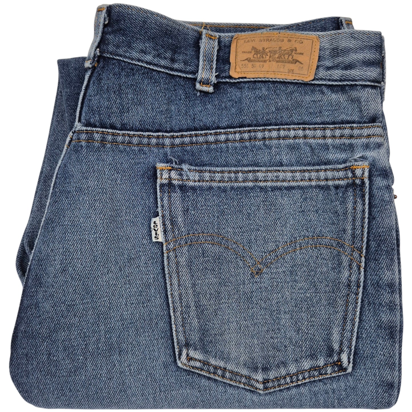 Vintage Levis Jeans 80's Womens Blue Rigid Australia Made Denim W34