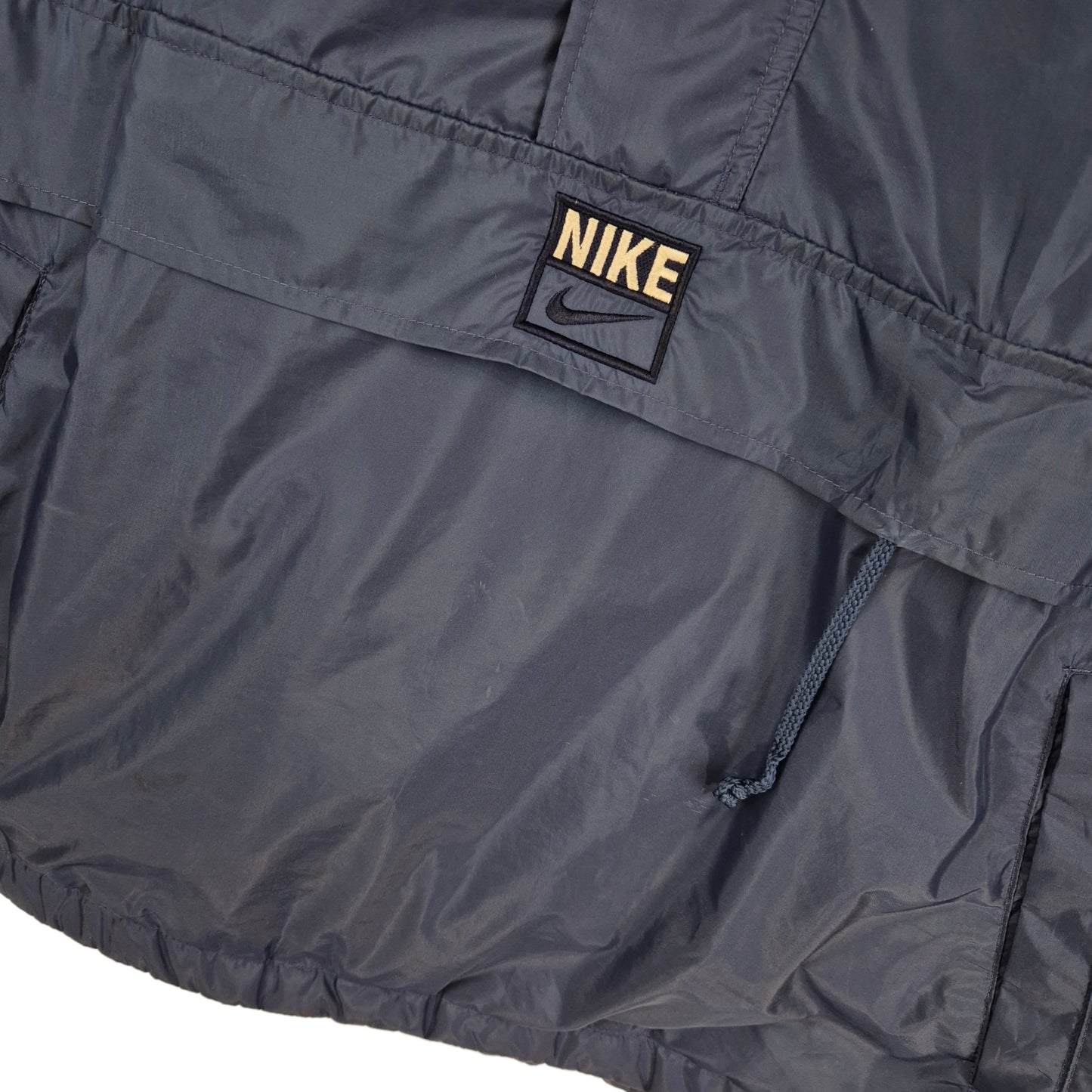 Vintage Nike 90's Dark Blue Shell Jacket Size L
