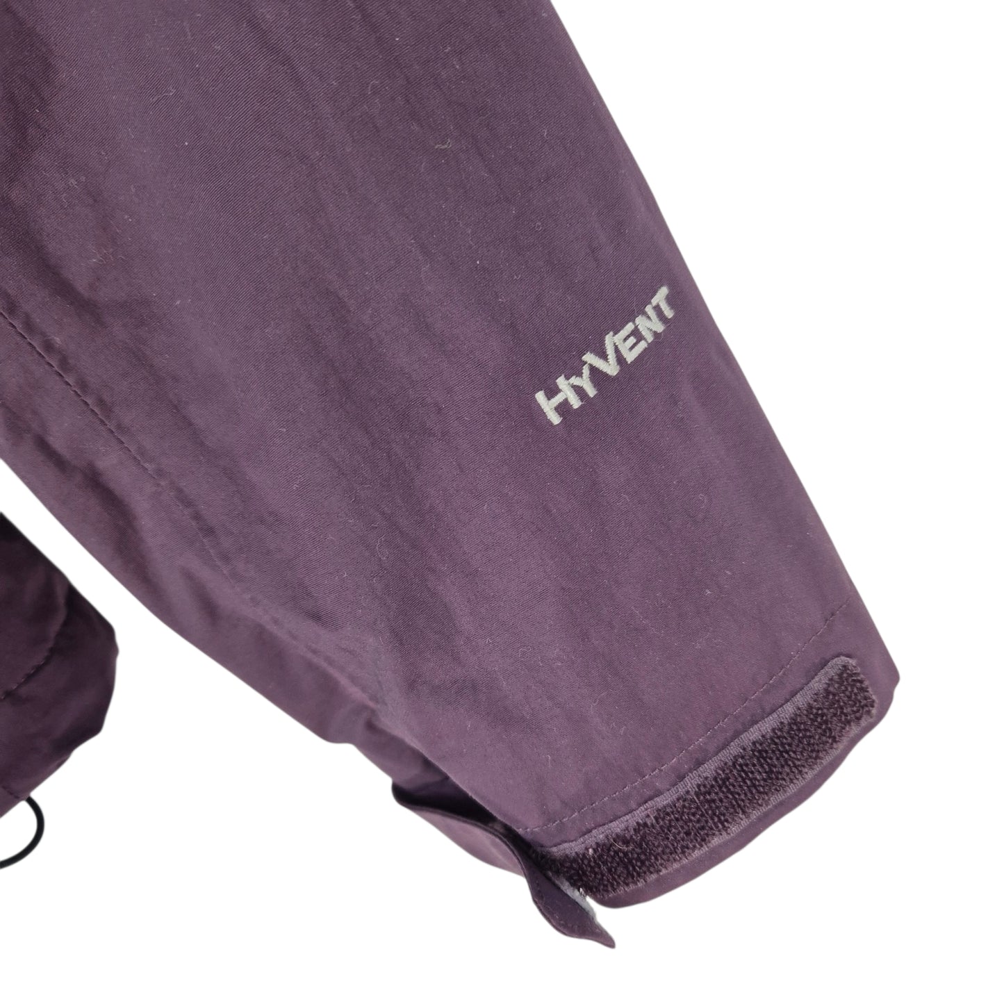 The Nort Face Womens Purple Fleece Insulated Nylon Jacket Size L