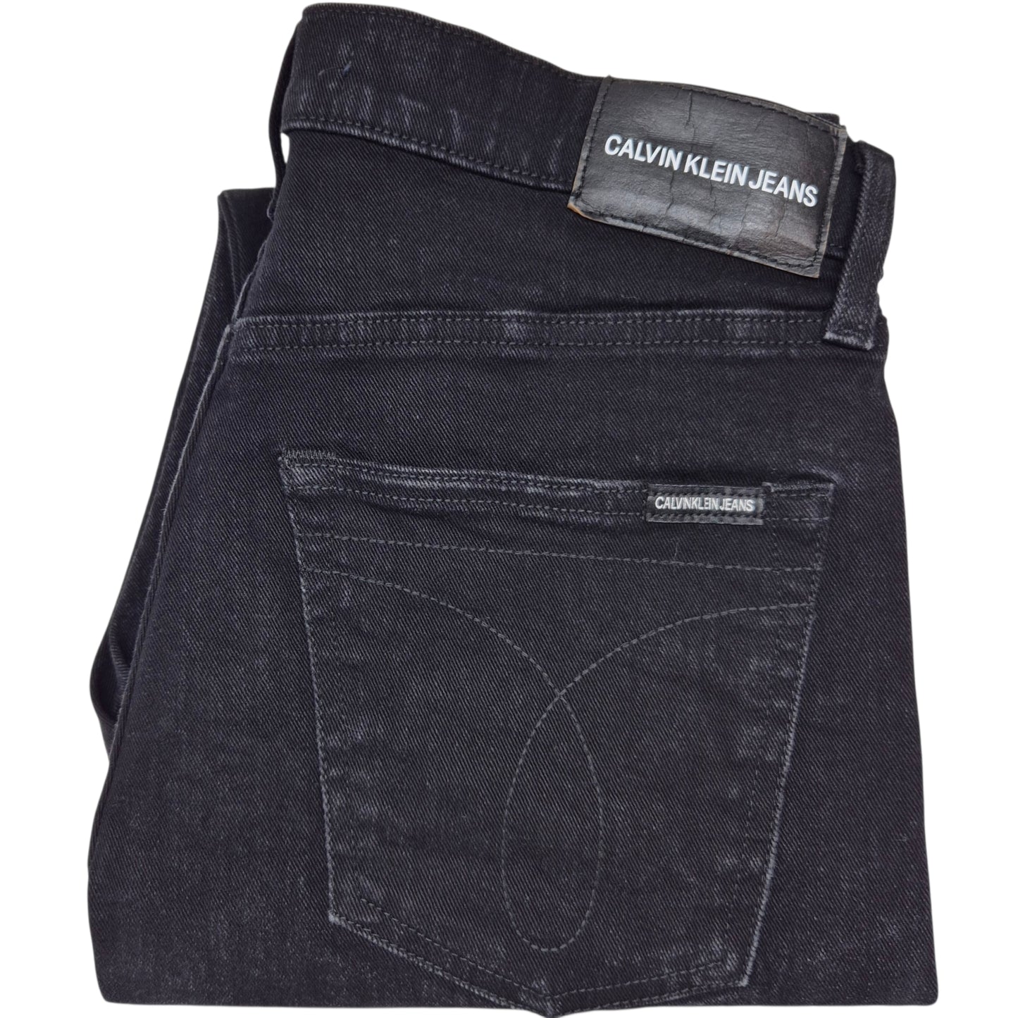 Calvin Klein Black Straight Leg Denim W31