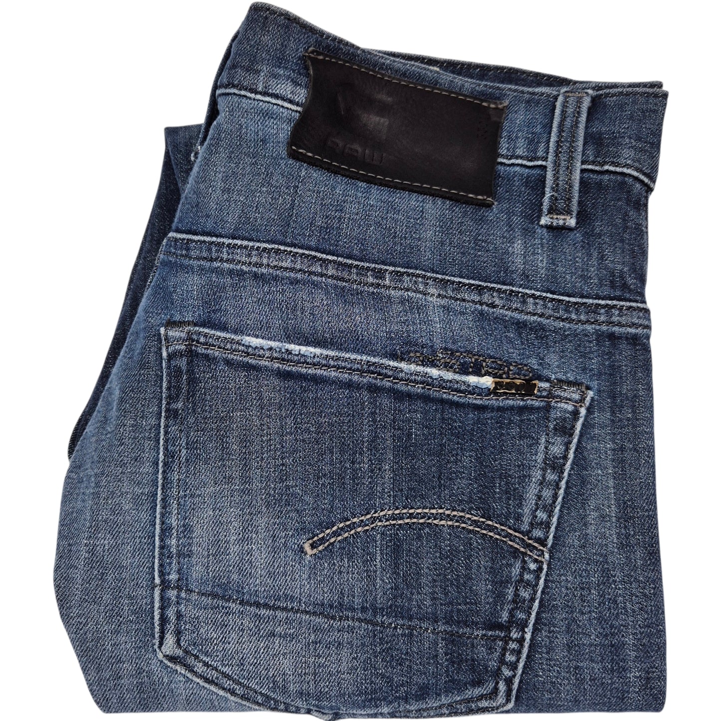 G Star Raw Jeans Dark Blue Slim Tapered Denim W32