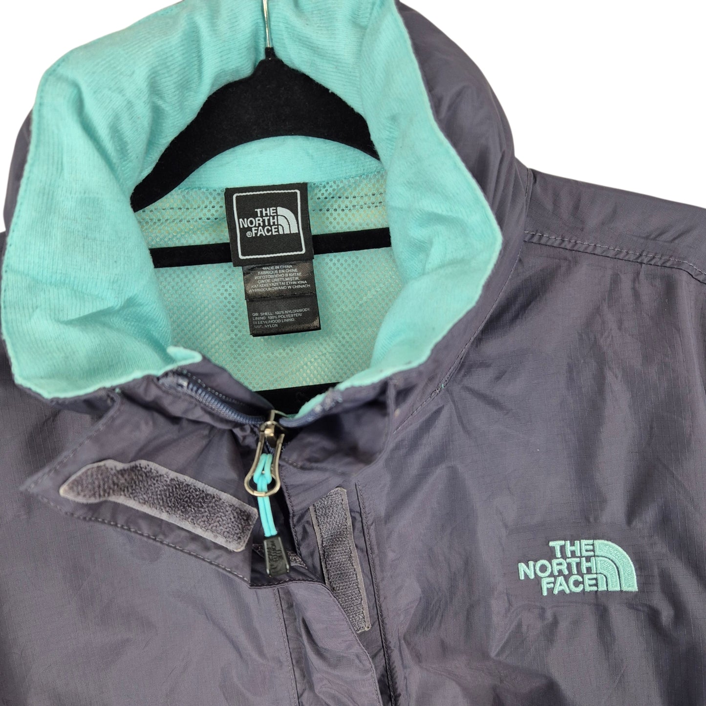 The North Face Womens Grey Nylon Jacket Size L