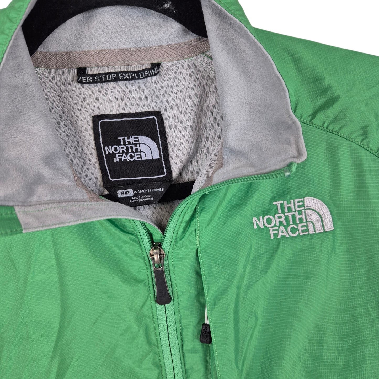 The North Face Womens Green Light Zip Jacket Size S