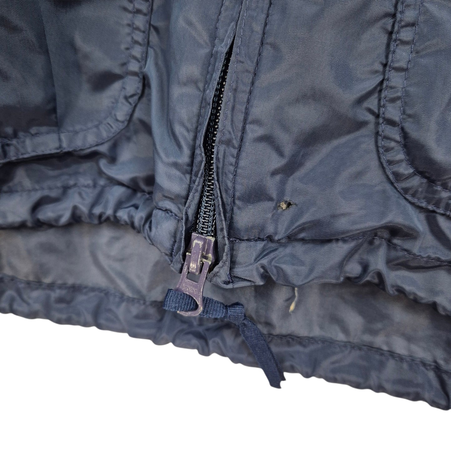 Vintage Woolrich 80's Dark Blue Spray Jacket Size L