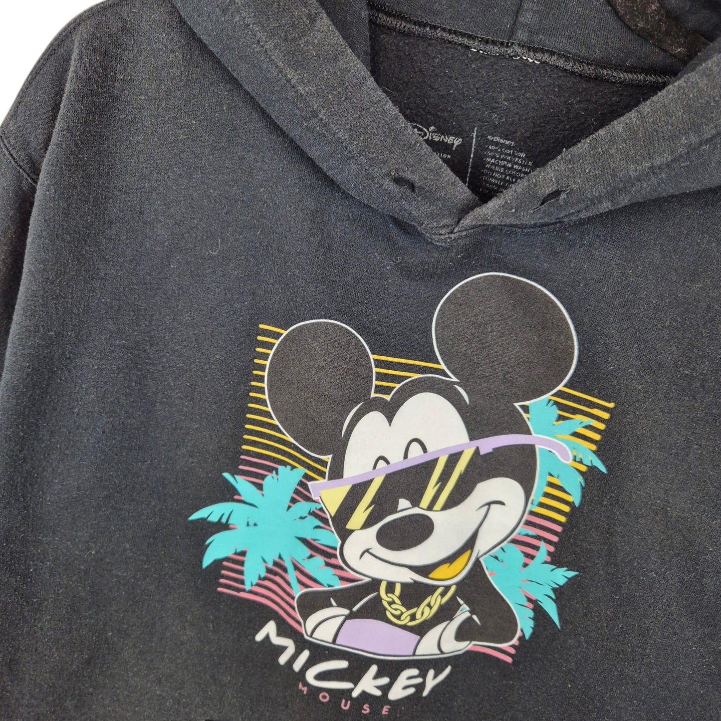 Disney by NEFF Black Mickey Mouse Hoodie Size M