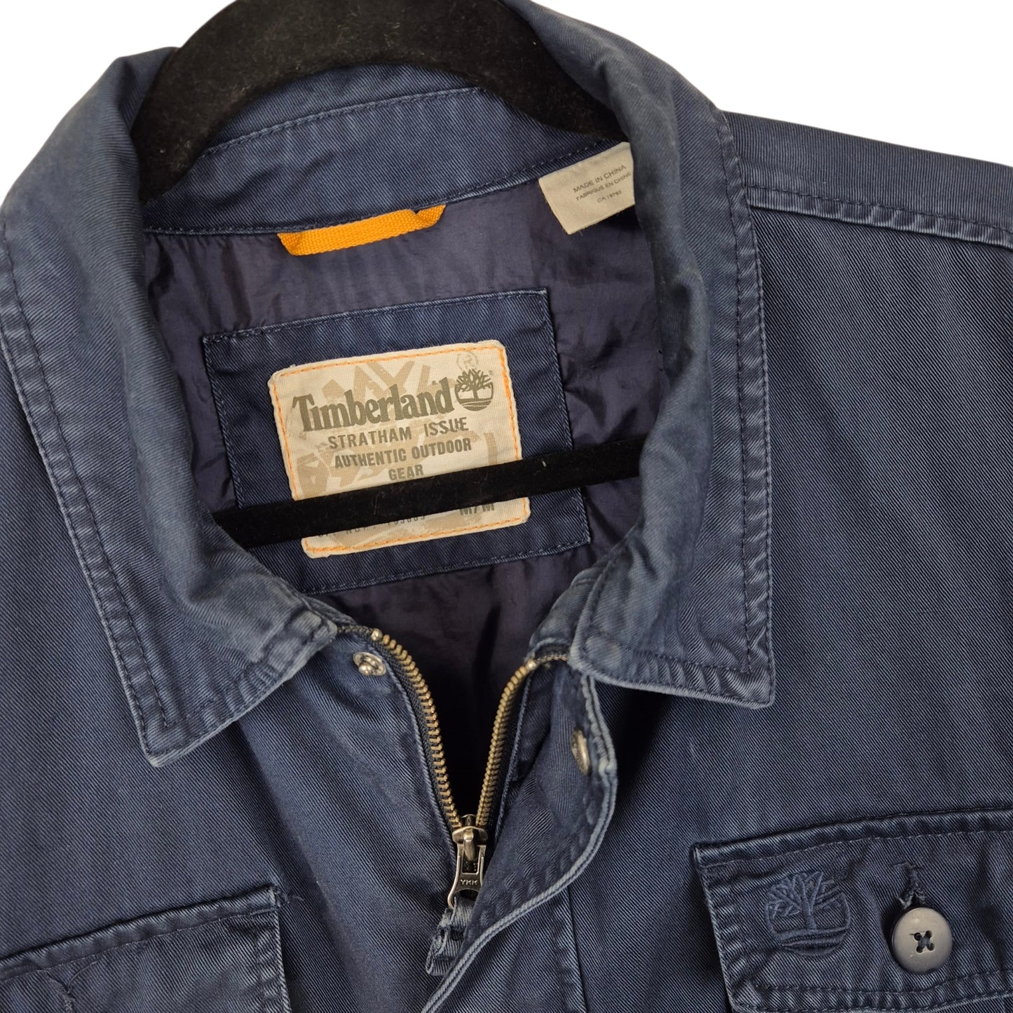 Timberland Dark Blue Heavy Jacket Size M