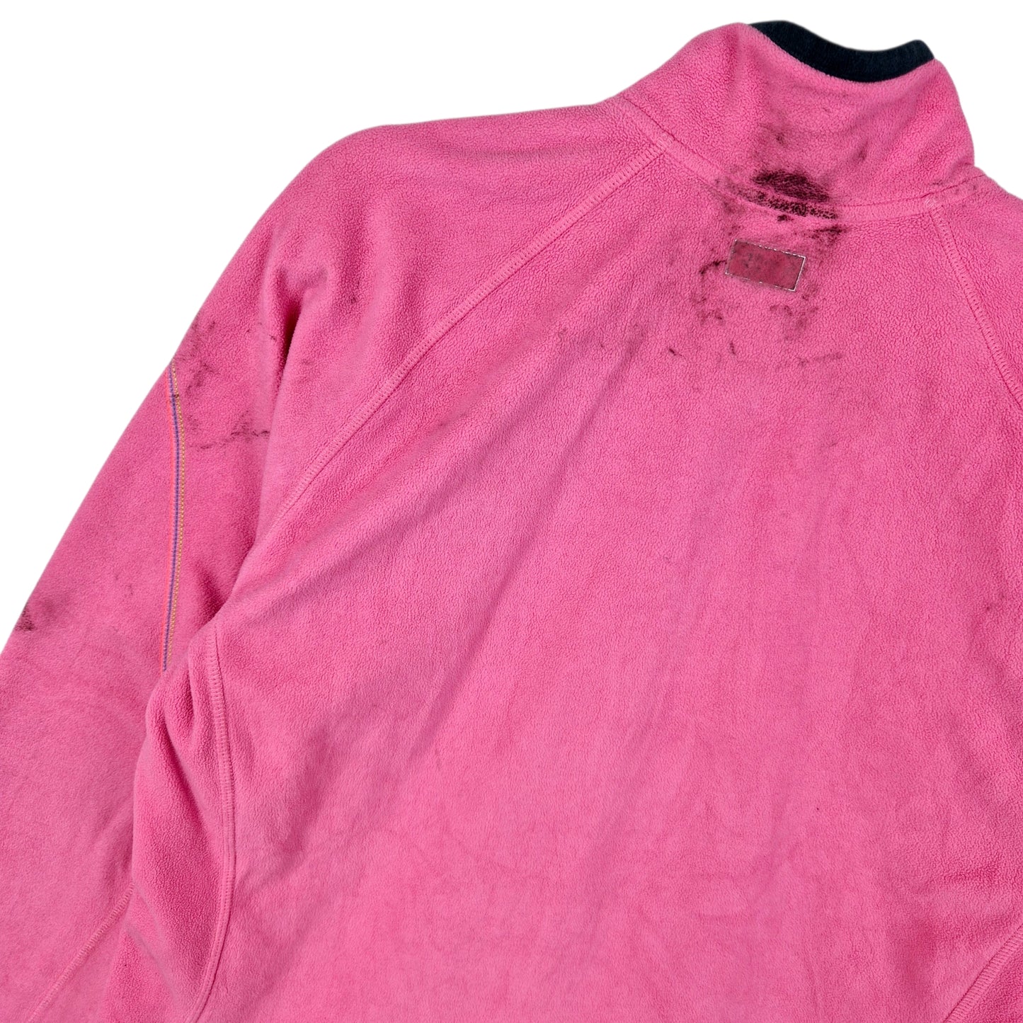 Adidas Womens Pink Fleece Zip Jumper Size XL