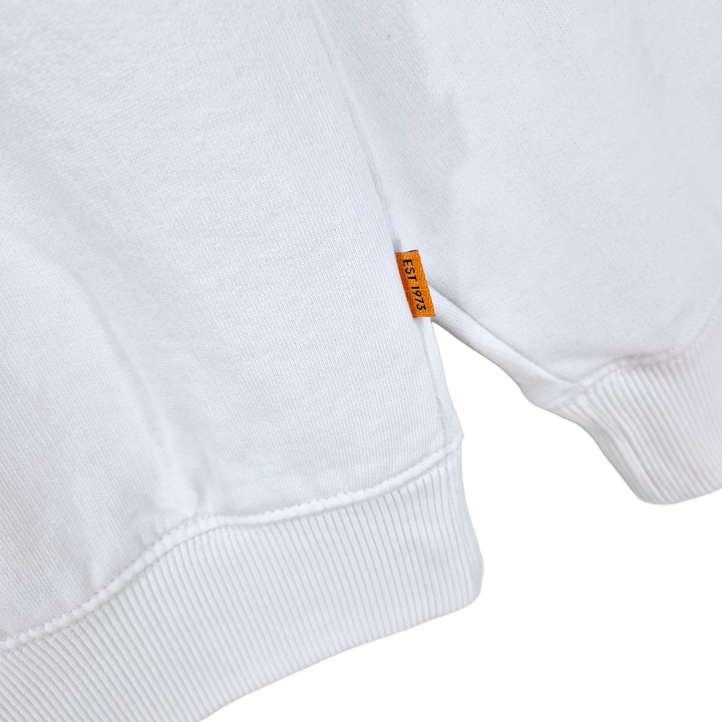 Timberland White Regular Fit Hoodie Size L