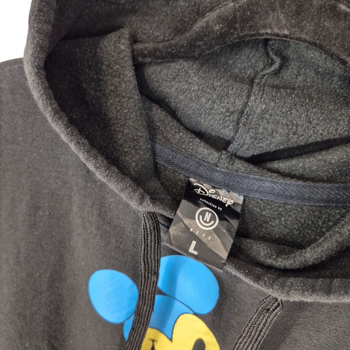 Disney Mickey Mouse Black Hoodie Size L