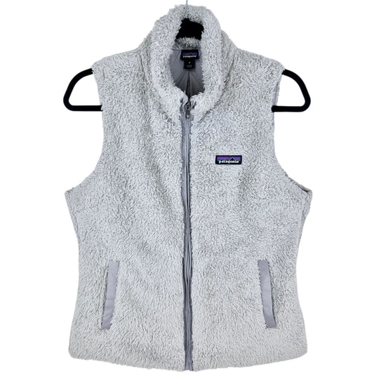 Patagonia Womens Light Grey Fleece Vest Size M
