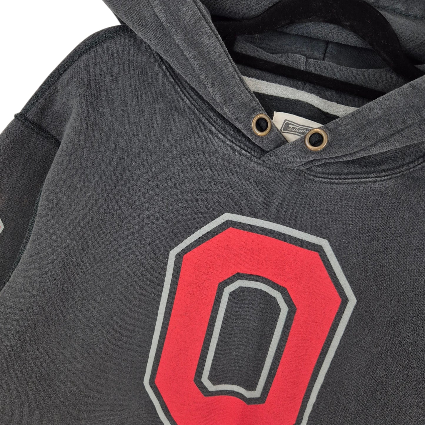 Tailgate Ohio State Buckeyes Dark Grey Hoodie Size L