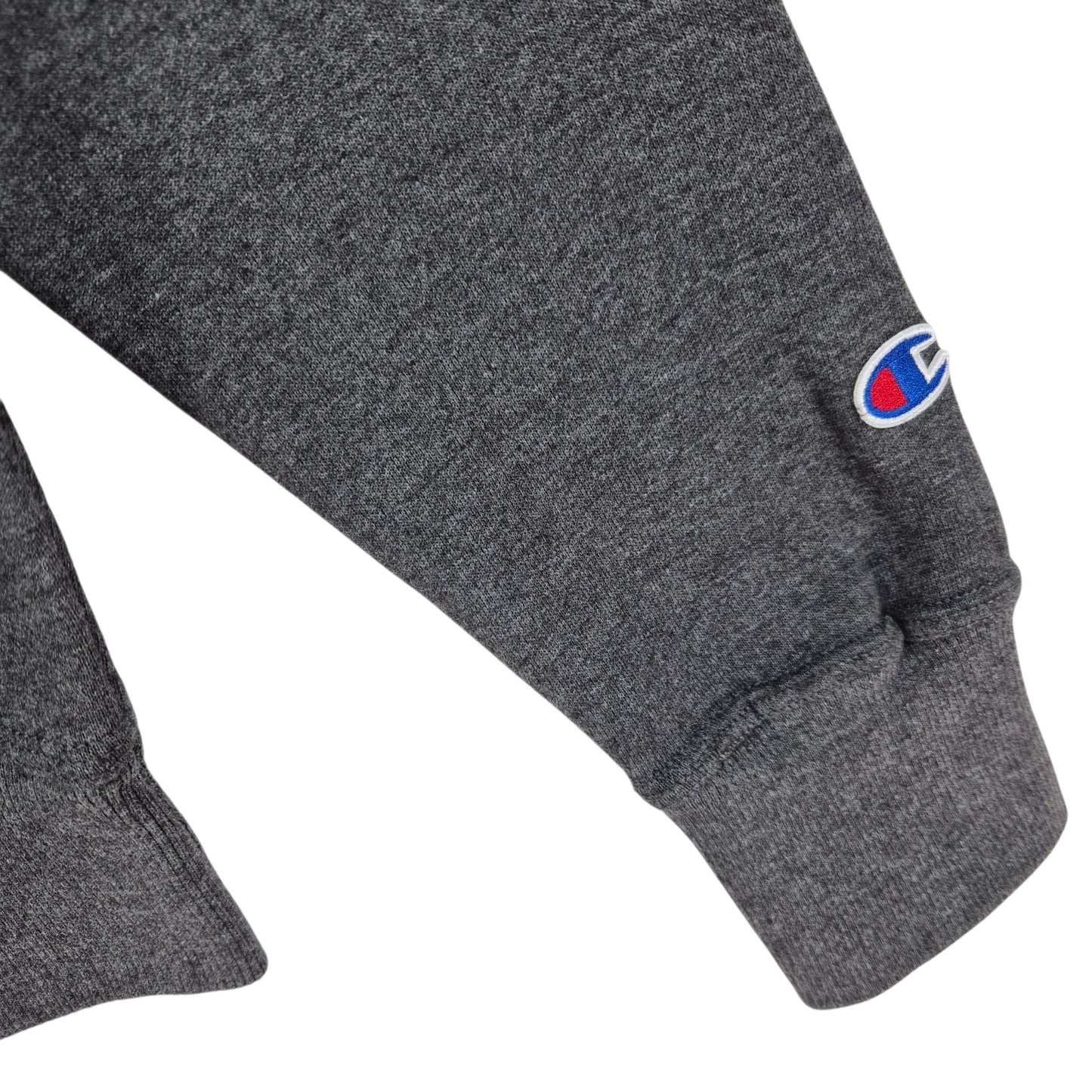 Champion Grey Embroidered Crewneck Sweater Size S