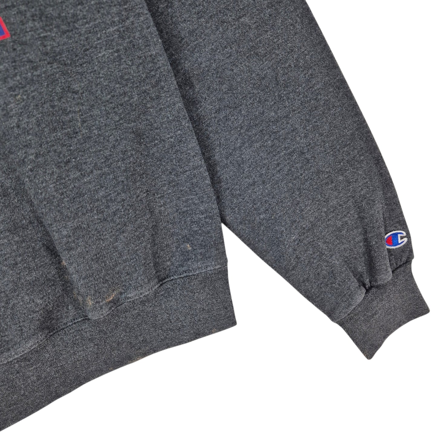 Champion De Sales University Dark Grey Crewneck Sweater Size S