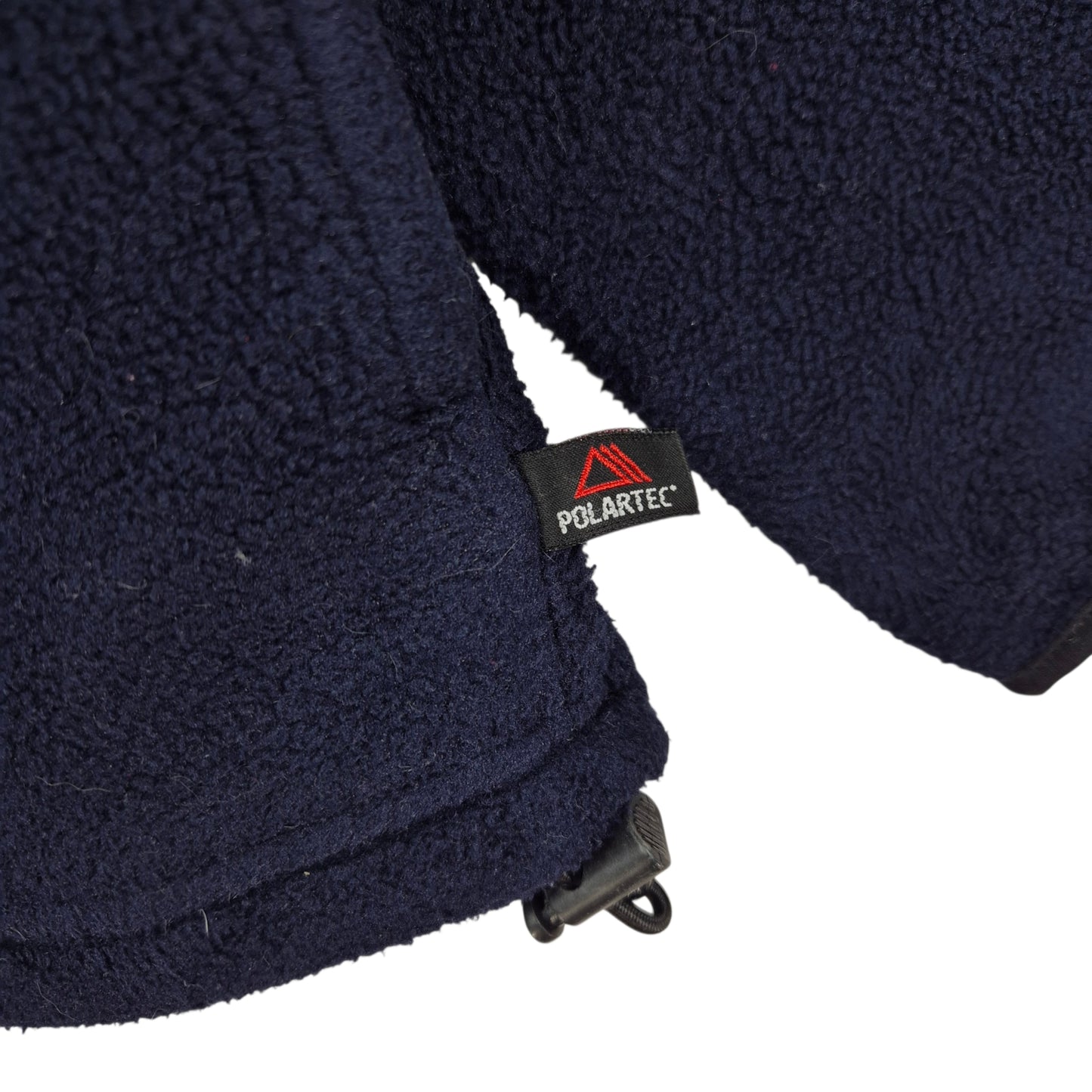 Vintage Timberland 90's Dark Blue Fleece Zip Jumper Size M