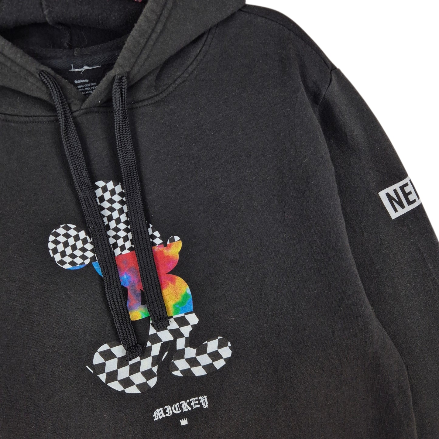 Disney by NEFF Black Hoodie Size L