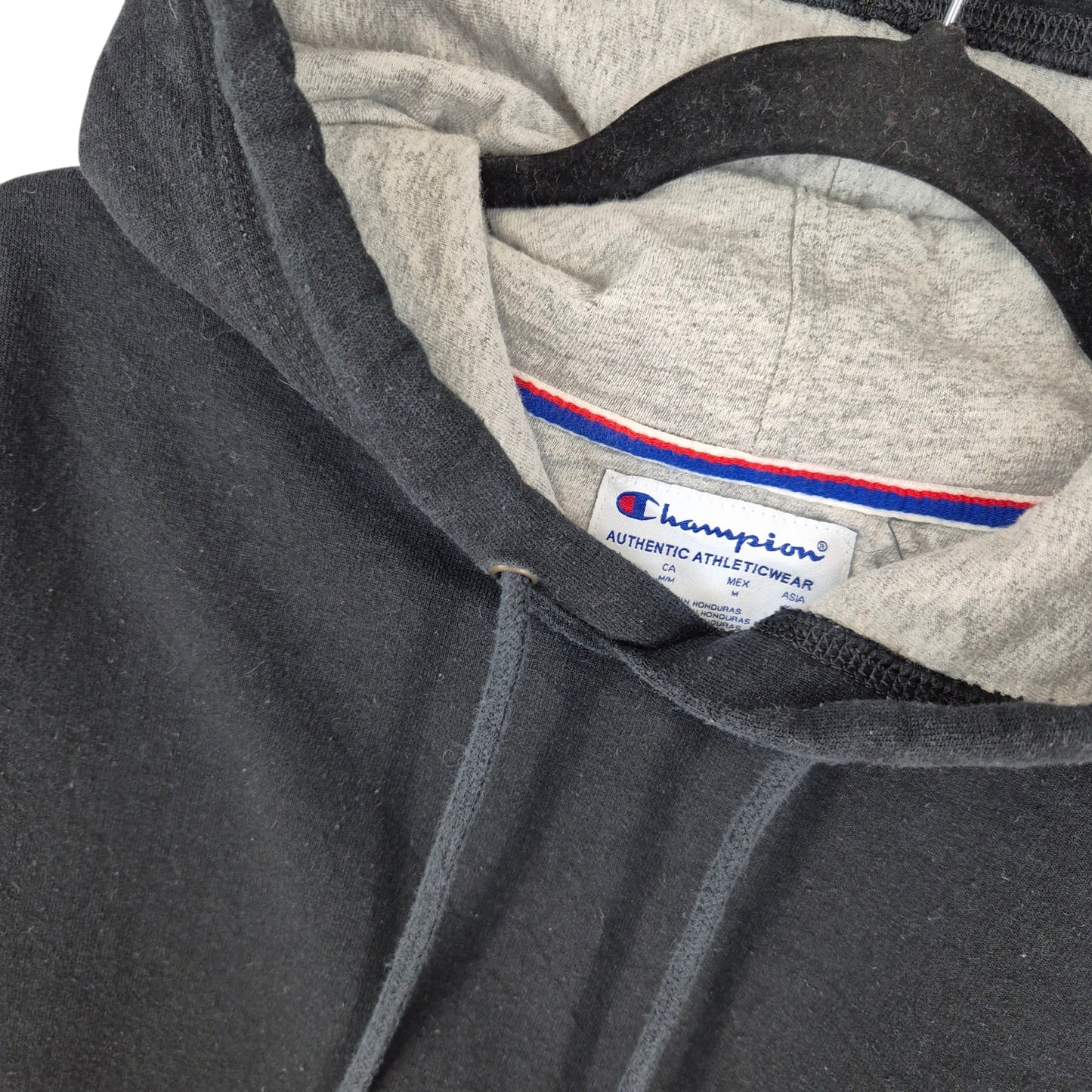 Champion Black Hoodie Size M