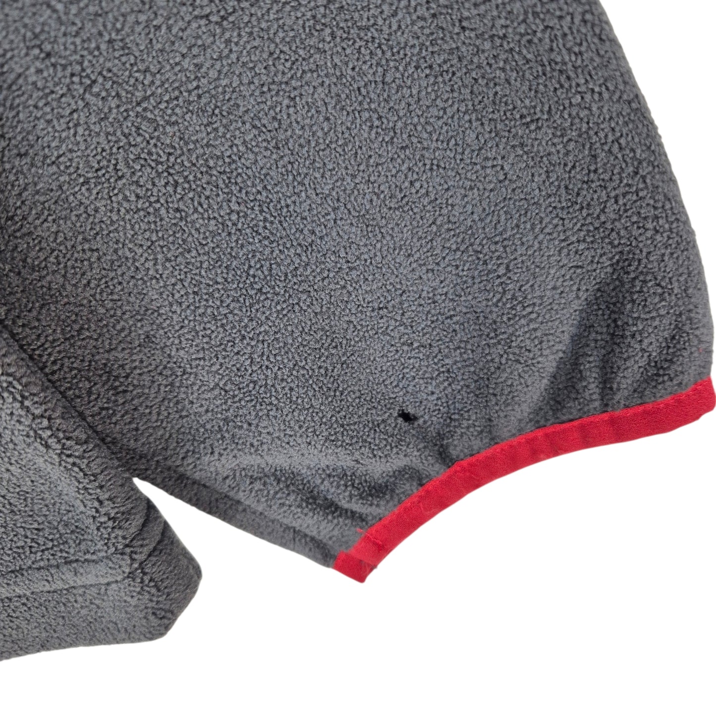 Starter Grey Quarter Zip Fleece Jumper Size XL